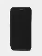 Синий чехол-книжка с визитницей для Xiaomi Redmi 9 полная защита телефона с отделом для карточки