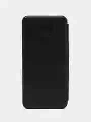 Синий чехол-книжка с визитницей для Xiaomi Redmi 9 полная защита телефона с отделом для карточки