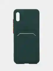 Зеленый чехол для Honor 8A / 8A Prime / Huawei Y6 2019 / У6 Prime / Y6s, с карманом для карт