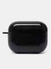 Черный пластиковый чехол для наушников AirPods 1 / 2 / Pro