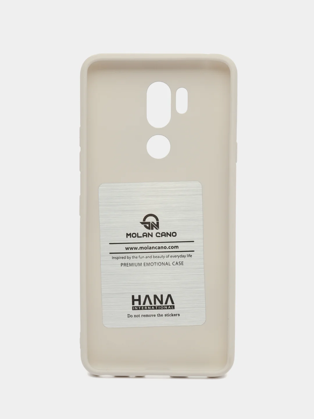 Серый силиконовый чехол для LG G7 бампер Hana Molan Cano для смартфона