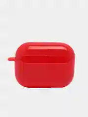 Красный пластиковый чехол для наушников AirPods 1 / 2 / Pro