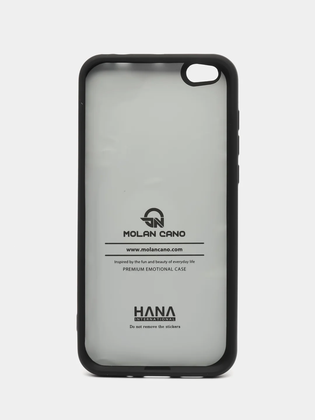 Черный силиконовый чехол для Xiaomi Mi 5C бампер Hana Molan Cano для смартфона