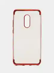 Красный чехол силиконовый для Xiaomi Redmi Note 4, Note 4X накладка бампер