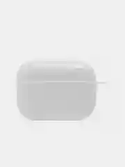 Белый пластиковый чехол для наушников AirPods 1 / 2 / Pro