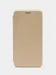 Золотой чехол-книжка с визитницей для Xiaomi Redmi 5 полная защита телефона с отделом для карточки