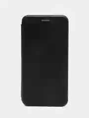 Черный чехол-книжка с визитницей для Xiaomi Redmi 5 полная защита телефона с отделом для карточки