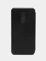 Тёмно-серый чехол-книжка с визитницей для Xiaomi Redmi 5 полная защита телефона с отделом для карточки