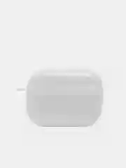 Белый пластиковый чехол для наушников AirPods 1 / 2 / Pro