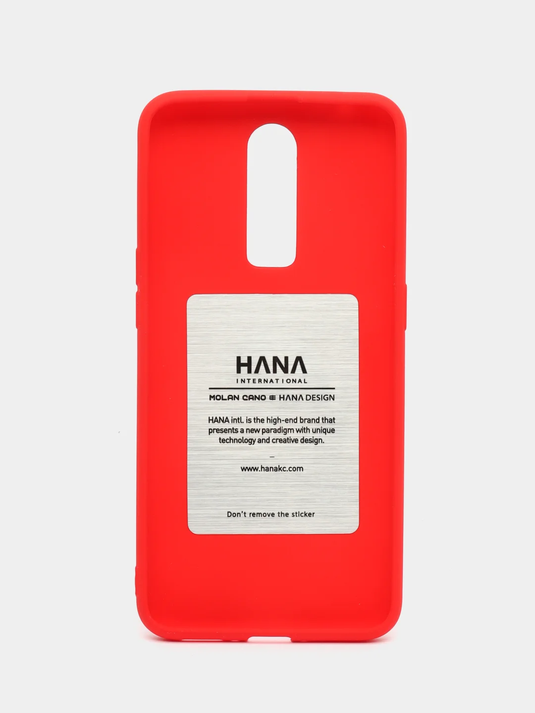 Красный силиконовый чехол для Oppo R17 Pro бампер Hana Molan Cano для смартфона