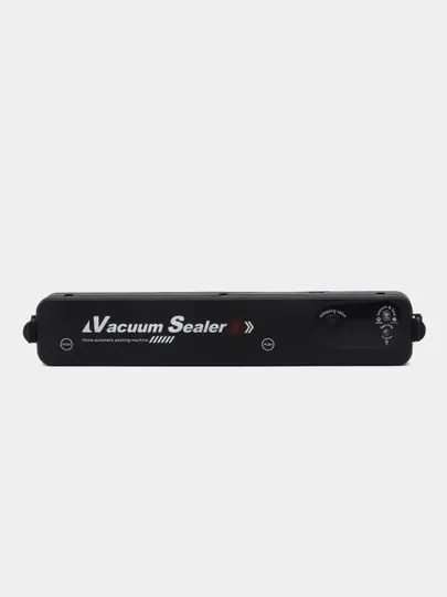 Черный вакууматор Vacuum sealer  (Вакуумный упаковщик)