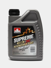 Моторное масло PETRO-CANADA SUPREME C3-X SYNTHETIC 5W-40 1L, ACEA C3, бензин, дизель, газ