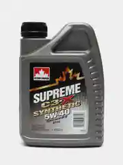 Моторное масло PETRO-CANADA SUPREME C3-X SYNTHETIC 5W-40 1L, ACEA C3, бензин, дизель, газ