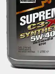Моторное масло PETRO-CANADA SUPREME C3-X SYNTHETIC 5W-40 1L, ACEA C3, бензин, дизель, газ