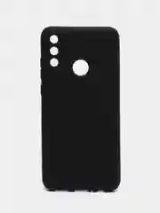 Черный чехол Huawei Honor 9A, Хуавей Хонор 9А, черный силиконовый без выреза для вспышки
