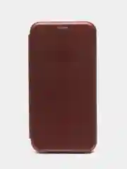Бордовый чехол-книжка Xiaomi Redmi 8A