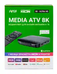 Smart-TV приставка HIPER MEDIA ATV 8K Ultra HD, HDR, Android TV, 16 Gb, 2 Gb (RAM), Wi-Fi