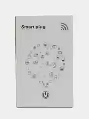 Белый умная розетка Aubess Zigbee с Алисой