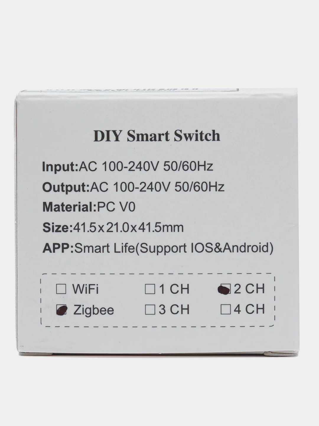 2-канальное реле Zigbee с Алисой