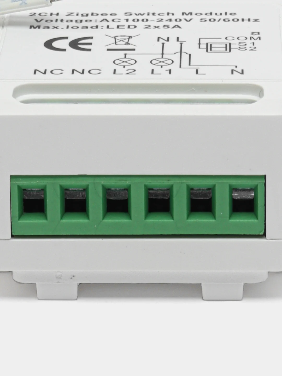 2-канальное реле Zigbee с Алисой