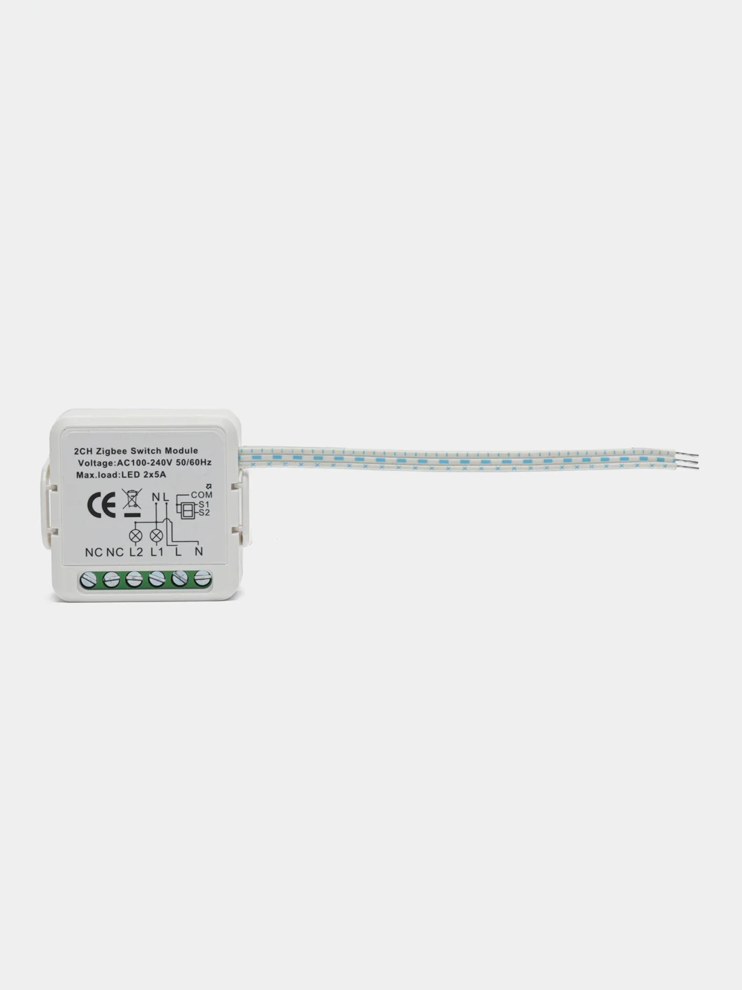 2-канальное реле Zigbee с Алисой