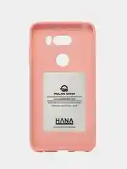 Розовый силиконовый чехол для LG V30, V30+ бампер Hana Molan Cano для смартфона