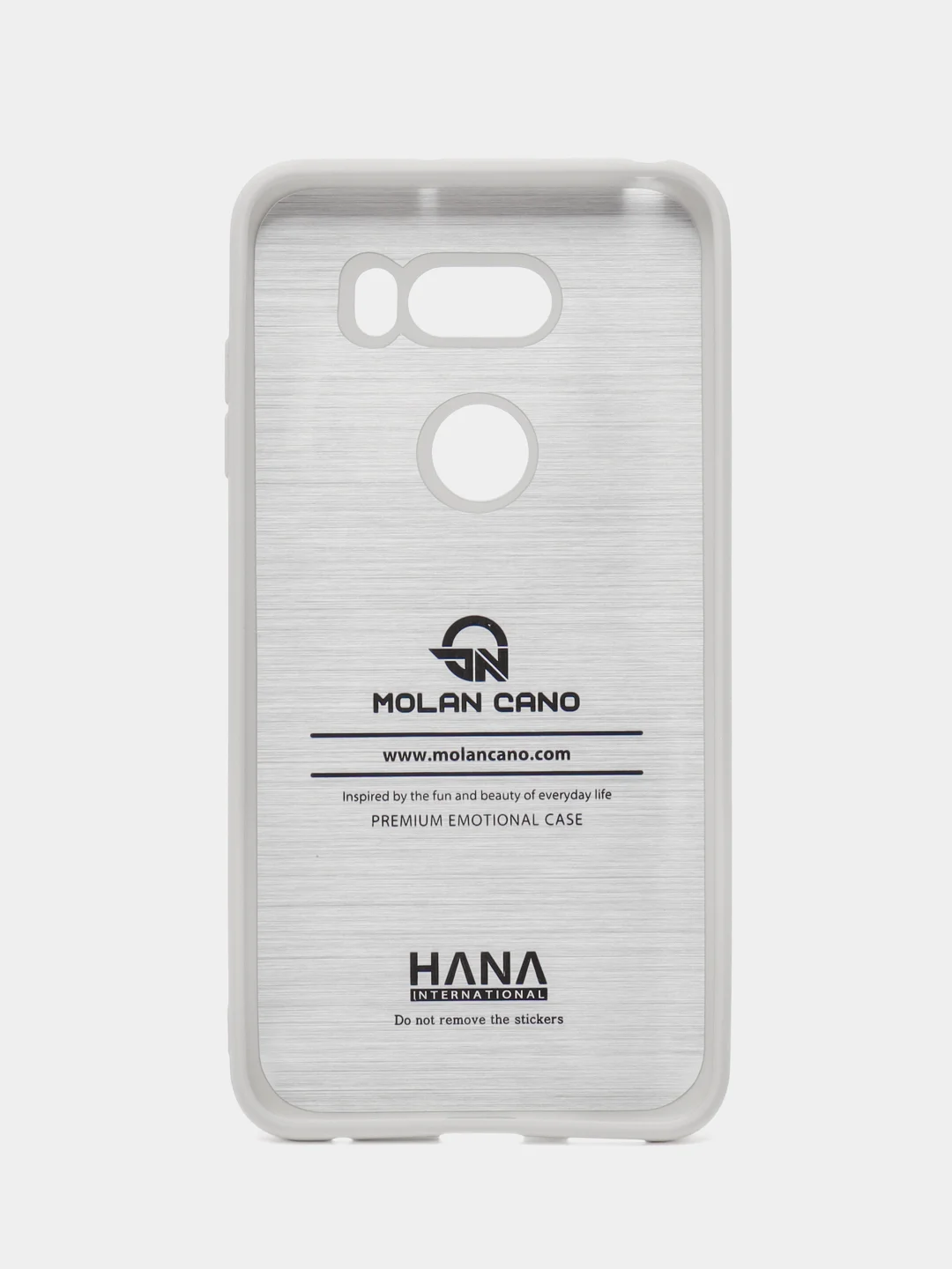 Серый силиконовый чехол для LG V30, V30+ бампер Hana Molan Cano для смартфона