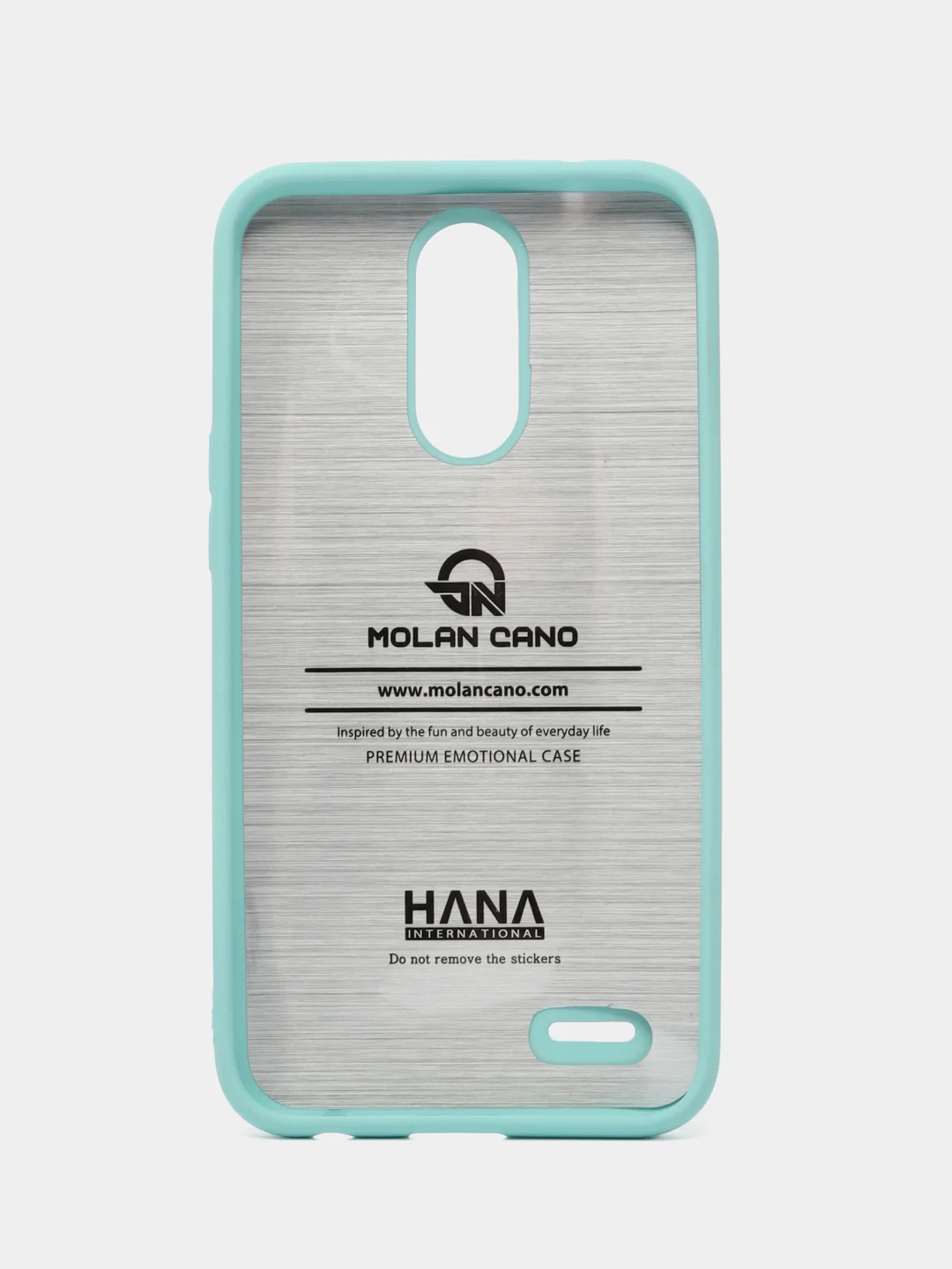Бирюзовый силиконовый чехол для LG x400, LG K10 2017 бампер Hana Molan Cano для смартфона