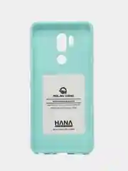 Бирюзовый силиконовый чехол для LG G7 бампер Hana Molan Cano для смартфона
