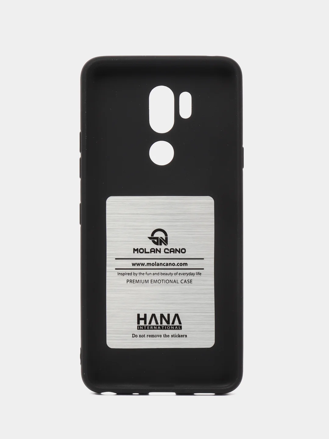 Серый силиконовый чехол для LG G7 бампер Hana Molan Cano для смартфона