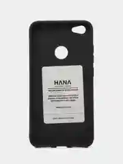 Черный силиконовый чехол для Xiaomi Redmi Note 5A Prime бампер Hana Molan Cano для смартфона