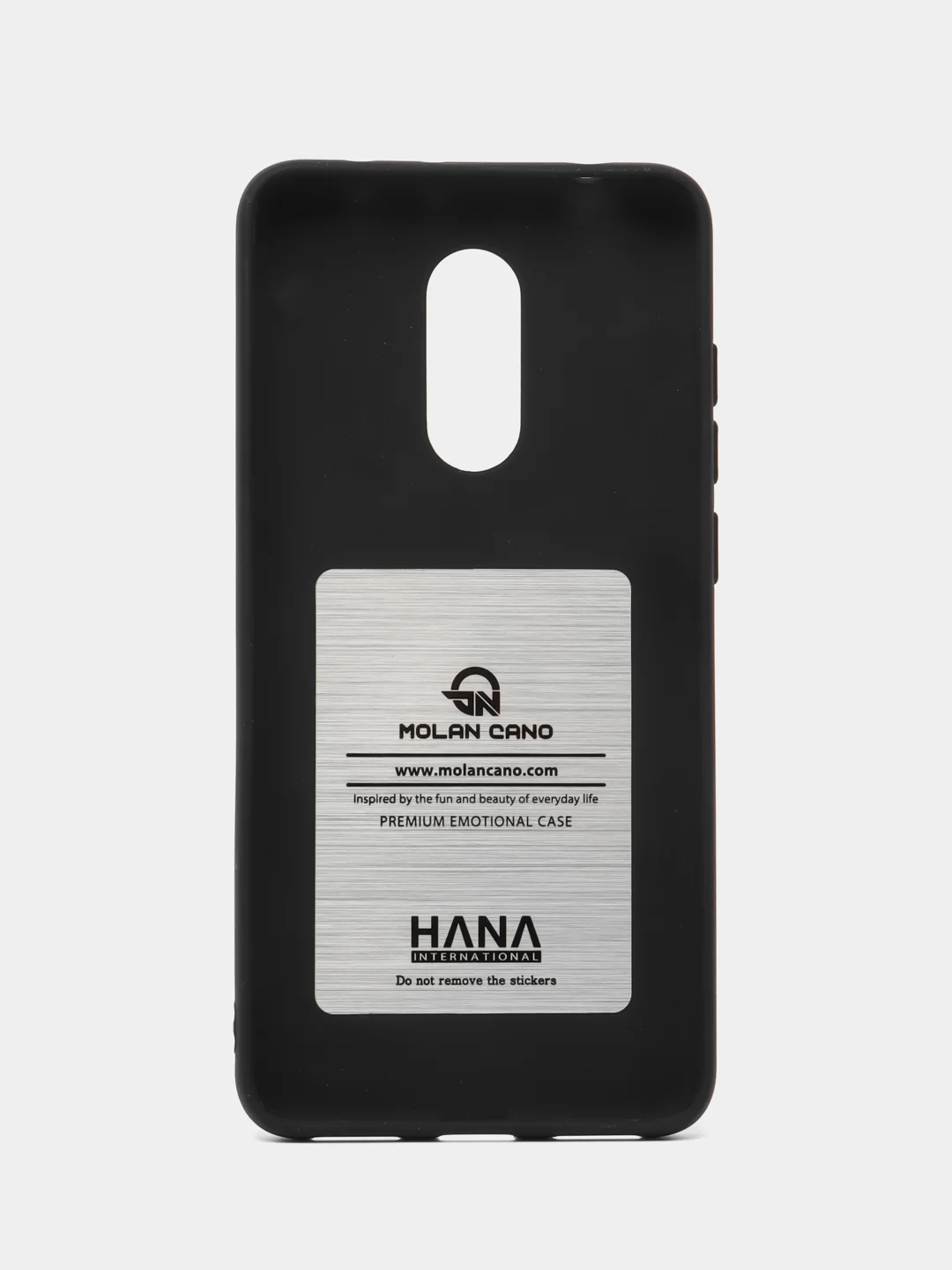 Черный силиконовый чехол для Xiaomi Redmi 5 бампер Hana Molan Cano для смартфона