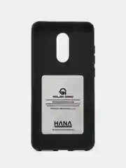 Черный силиконовый чехол для Xiaomi Redmi 5 бампер Hana Molan Cano для смартфона