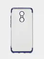 Синий чехол силиконовый для Xiaomi Redmi 5 накладка бампер
