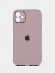 Бежевый меланж чехол для iPhone 11, со стеклянной панелью и защитой камеры