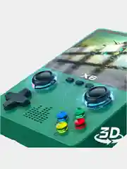 Белый игровая приставка X6, 3.5Inch IPS Экран, 11 Симуляторов GBA Console Video Game