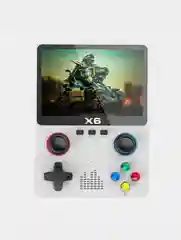 Белый игровая приставка X6, 3.5Inch IPS Экран, 11 Симуляторов GBA Console Video Game