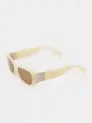 Бежевый солнцезащитные очки