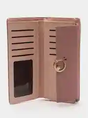 Бежевый кошелёк женский