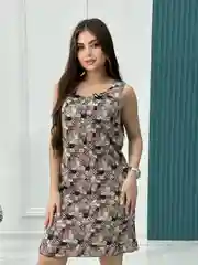 Коричневый сорочка женская