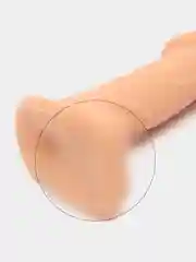 Фалоимитатор реалистик с мошонкой Slick Pleasure