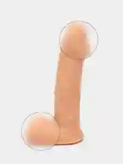 Фалоимитатор реалистик с мошонкой Slick Pleasure