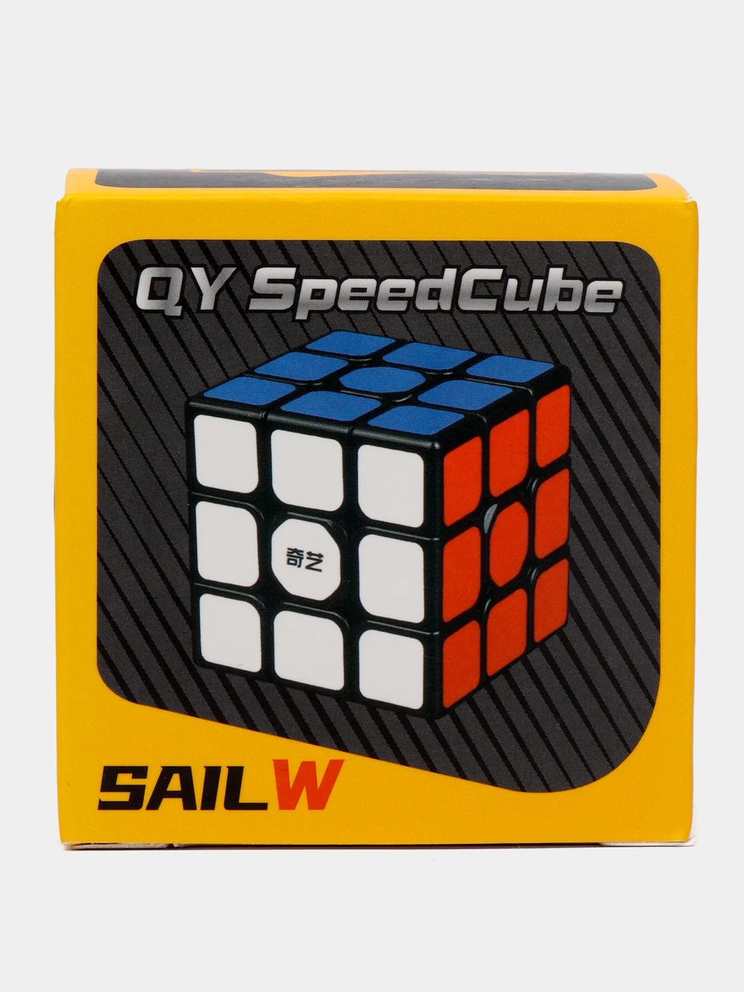 Черный кубик-головоломка "SpeedCube", скоростной, 3х3