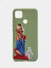 Зеленый чехол  XIAOMI REDMI 9C / REDMI 10A