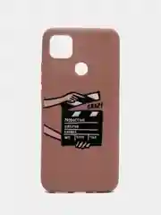 Коричневый чехол  XIAOMI REDMI 9C / REDMI 10A