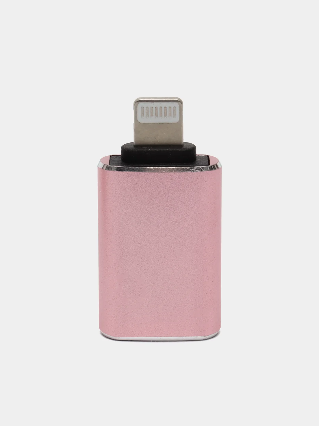 Розовый адаптер-переходник OTG Lightning USB 3.0 на lightning для iPhone конвертер данных