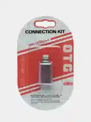 Розовый адаптер-переходник OTG Lightning USB 3.0 на lightning для iPhone конвертер данных
