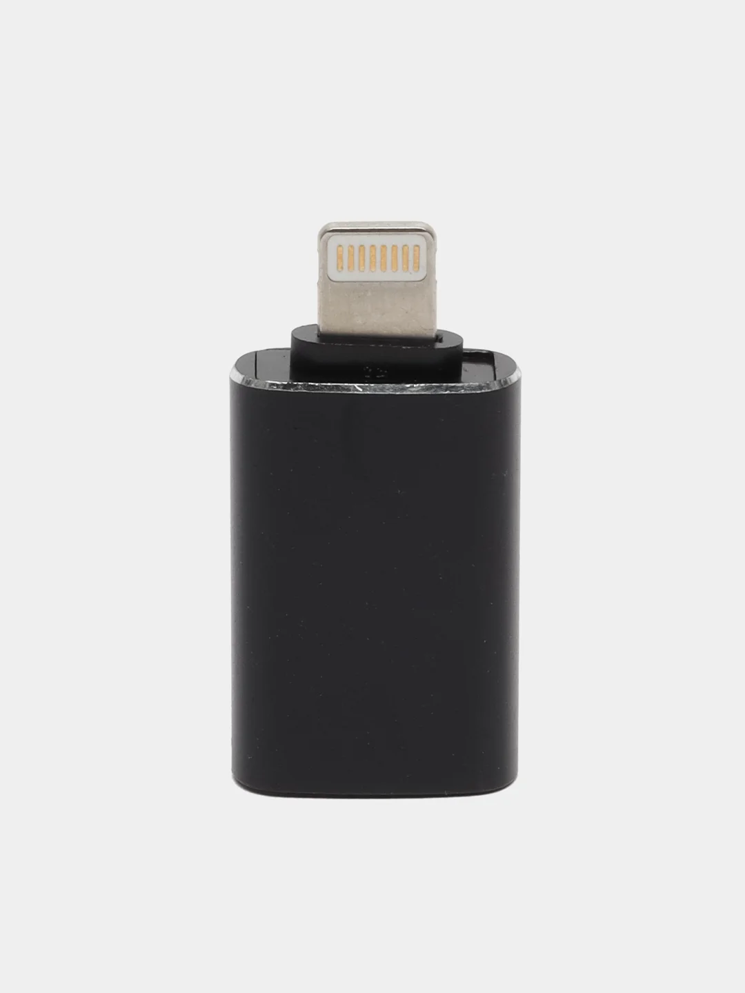 Черный адаптер-переходник OTG Lightning USB 3.0 на lightning для iPhone конвертер данных
