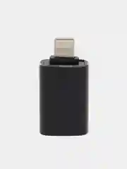 Черный адаптер-переходник OTG Lightning USB 3.0 на lightning для iPhone конвертер данных