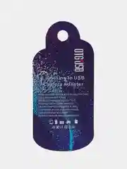 Черный адаптер-переходник OTG Lightning USB 3.0 на lightning для iPhone конвертер данных